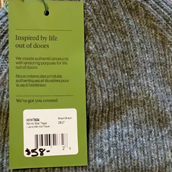 Tilley Merino Wool Pocket Beanie - Grey main image 11